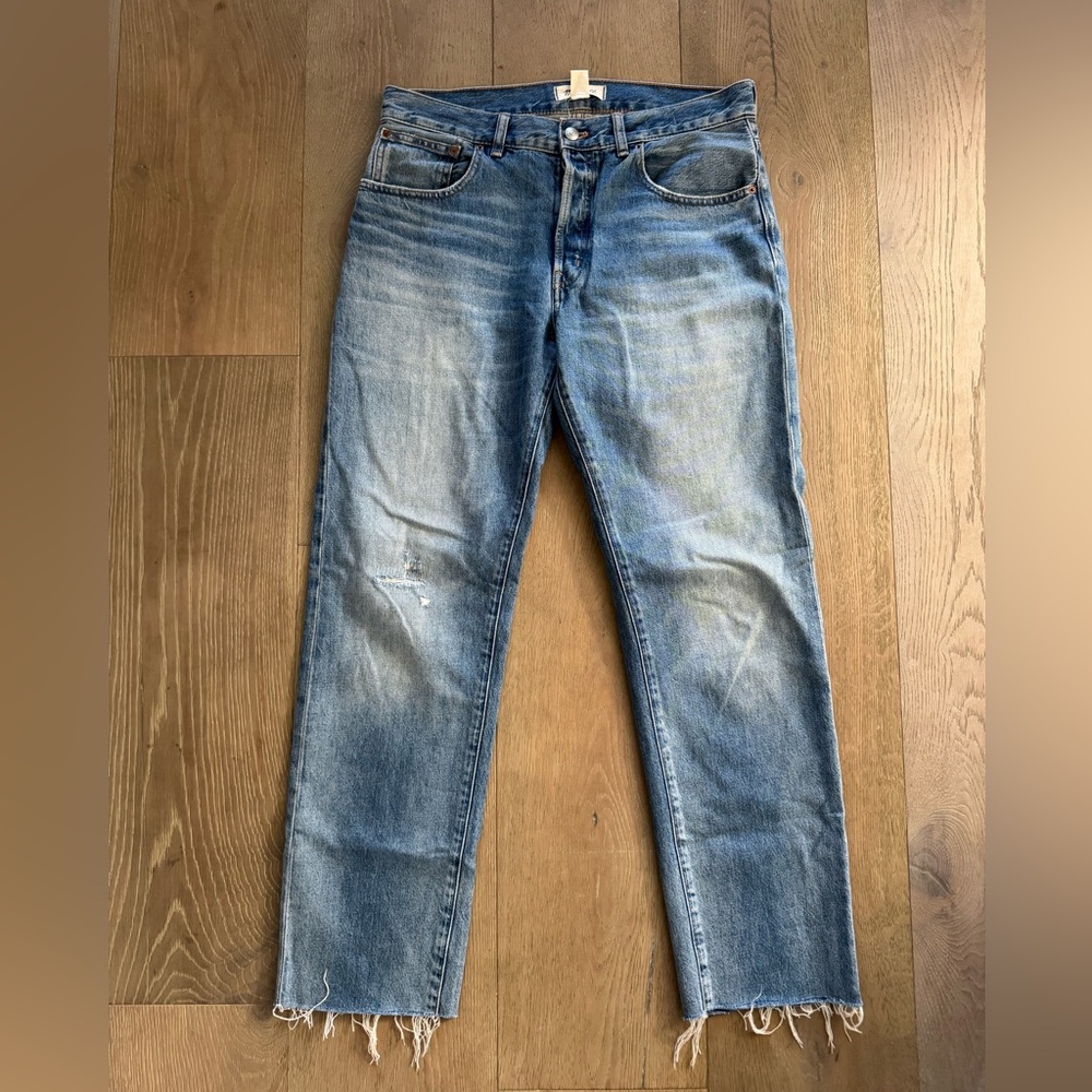 Madewell The Dean Easy Straight Jean